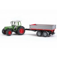 Игрушка Bruder трактор Fendt 209 S с прицепом (02104)