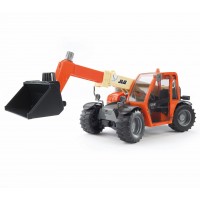 Игрушка Bruder погрузчик JLG 2505 Telehandler с телескопическим ковшом (02140)