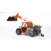 Іграшка навантажувач телескопічний JLG 2505 Telehandler з ковшем Bruder 02140 title=