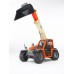 Іграшка навантажувач телескопічний JLG 2505 Telehandler з ковшем Bruder 02140 title=