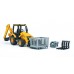 Игрушка Bruder экскаватор-погрузчик JCB MIDI CX (02427) title=