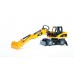 Игрушка Bruder экскаватор колёсный CAT с отвалом (02445) title=