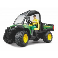 Іграшка міні-самоскид John Deere Gator XUV 855D c фігуркою Bruder 02490