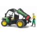 Игрушка Bruder мини-самосвал John Deere Gator XUV 855D c водителем (02490) title=