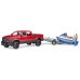 Игрушка Bruder джип Dodge RAM 2500 с прицепом и гидроциклом (02503) title=