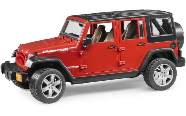 Іграшка позашляховик Jeep Wrangler Unlimited Rubicon Bruder 02525