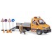 Игрушка Bruder машина дорожной службы Mercedes (02537) title=