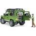 Игрушка Bruder джип Land Rover с фигуркой лесника, собаки и аксессуарами (02587) title=