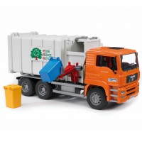 Игрушка Bruder мусоровоз MAN с боковой загрузкой (02761)