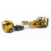 Игрушка Bruder тягач MAN с экскаватором JCB 4CX (02776) title=