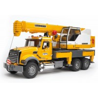 Игрушка Bruder автокран MACK (02818)