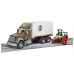 Машинка Bruder логистический фургон UPS Mack с погрузчиком (02828) title=