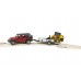 Игрушка Bruder внедорожник Jeep Wrangler Unlimited Rubicon с мини погрузчиком CAT (02925) title=