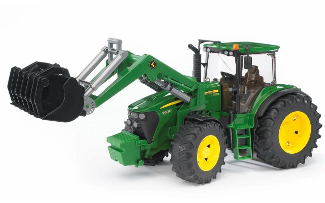 Игрушка Bruder трактор John Deere 7930 с погрузчиком (03051)
