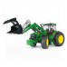 Игрушка Bruder трактор John Deere 7930 с погрузчиком (03051) title=