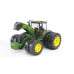 Игрушка Bruder трактор John Deere 7930 с двойными колёсами (03052) title=