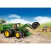 Игрушка Bruder трактор John Deere 7930 с двойными колёсами (03052) title=