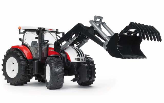 Игрушка Bruder трактор Steyr CVT 6230 с погрузчиком (03091)