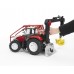 Игрушка Bruder трактор Steyr CVT 6230 лесной с манипулятором (03092) title=