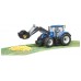 Іграшка Bruder трактор New Holland T7.315 з навантажувачем (03121) title=