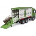 Игрушка Bruder грузовик Scania Super 560R для перевозки животных с фигуркой коровы (03548) title=