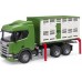 Игрушка Bruder грузовик Scania Super 560R для перевозки животных с фигуркой коровы (03548) title=