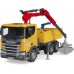 Іграшка Bruder вантажівка Scania Super 560R з краном-маніпулятором та аксесуарами (03551) title=