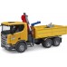 Іграшка Bruder вантажівка Scania Super 560R з краном-маніпулятором та аксесуарами (03551) title=