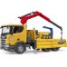 Іграшка Bruder вантажівка Scania Super 560R з краном-маніпулятором та аксесуарами (03551) title=
