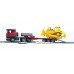 Игрушка Bruder тягач Scania с гусеничным бульдозером CAT (03555) title=