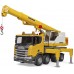 Іграшка Bruder автокран Scania Super 560R зі світлом та звуком (03571) title=