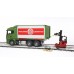Игрушка Bruder фургон-контейнеровоз Scania с погрузчиком и паллетами (03580) title=