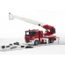 Игрушка Bruder пожарная машина Scania с выдвижной лестницей и помпой (03590) title=