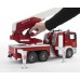 Игрушка Bruder пожарная машина Scania с выдвижной лестницей и помпой (03590) title=