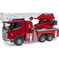 Игрушка Bruder пожарная машинка Scania Super 560R со светом, звуком, водой (03591)