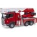 Игрушка Bruder пожарная машинка Scania Super 560R со светом, звуком, водой (03591) title=