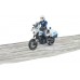 Игрушка Bruder полицейский мотоцикл Ducati Scrambler с полисменом (62731) title=