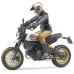 Игрушка Bruder мотоцикл Ducati Scrambler Desert Sled с водителем (63051) title=