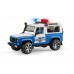 Іграшка позашляховик Land Rover з поліцейським Bruder 02595 title=