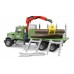 Іграшка лісовоз з маніпулятором і колодами MACK Bruder 02824 title=
