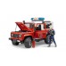 Игрушка Bruder внедорожник Land Rover с фигуркой пожарного (02596) title=