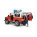 Игрушка Bruder внедорожник Land Rover с фигуркой пожарного (02596) title=
