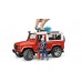 Игрушка Bruder внедорожник Land Rover с фигуркой пожарного (02596) title=