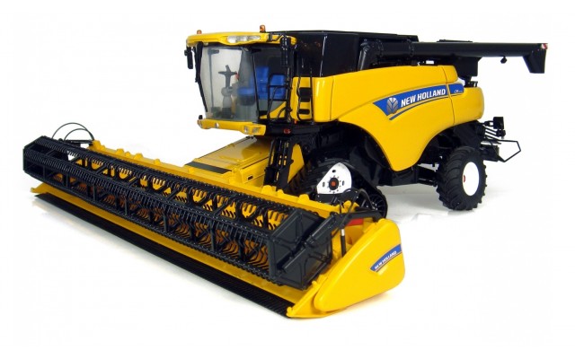 Игрушка комбайн New Holland CR-9090, M1:32