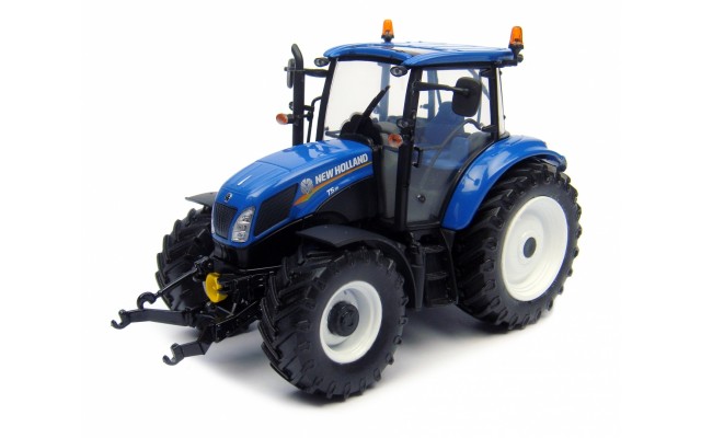Игрушка трактор New Holland Т5.115, M1:32
