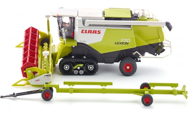 Игрушка-модель комбайн Claas Lexion 770 на гусеницах