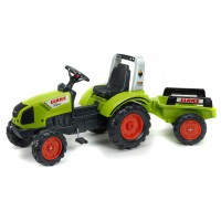 Трактор педальний Falk 1040AB Claas Arion 430 с прицепом