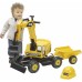 Детский экскаватор Falk 115A JCB с прицепом title=