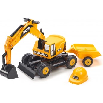 Дитячий екскаватор Falk 115A JCB з причіпом
