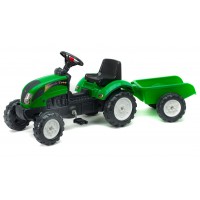 Трактор педальний Falk 2052AC Ranch Trac з причіпом